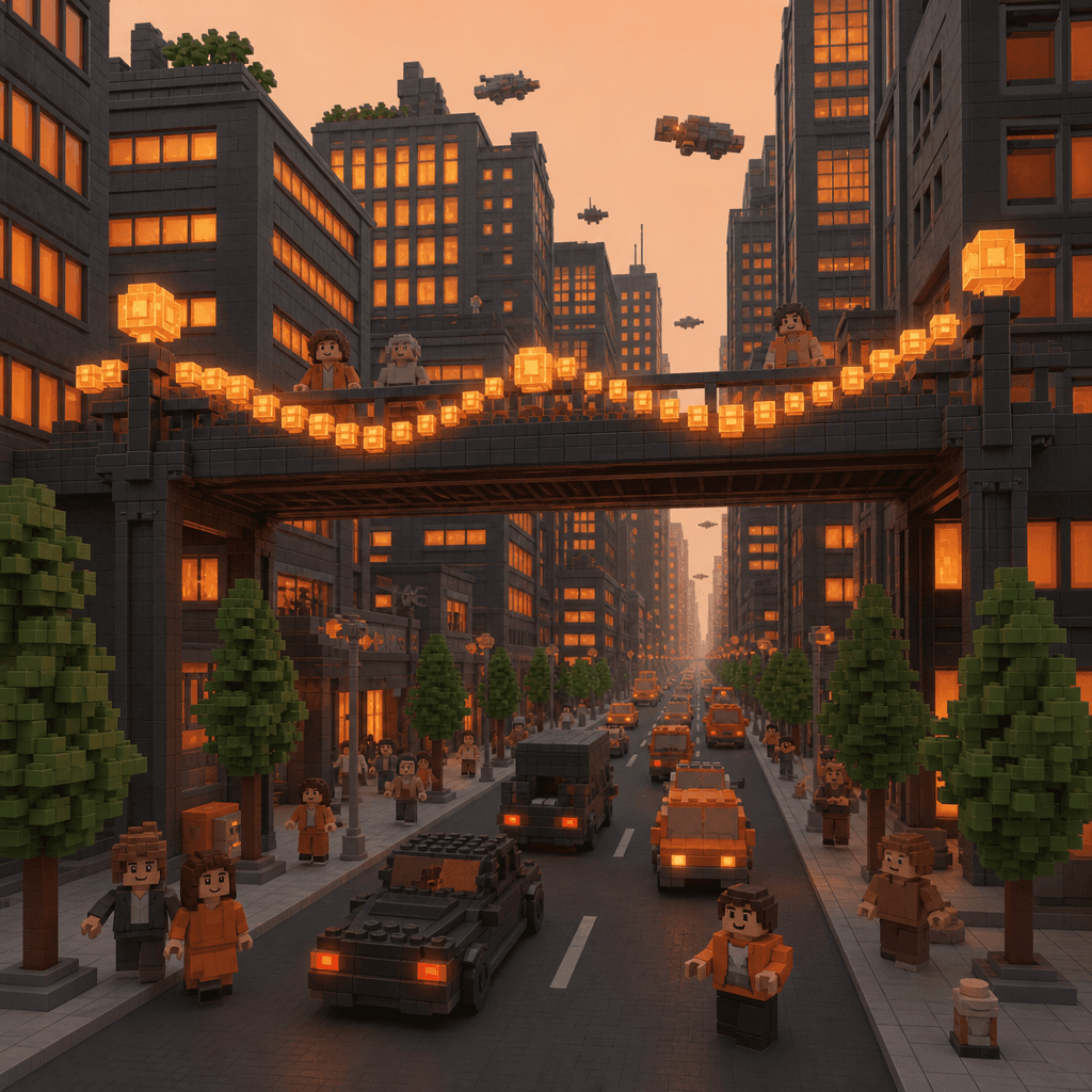 Voxel bridge with assets flowing between chains